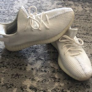 Men’s size 11 White yeezys